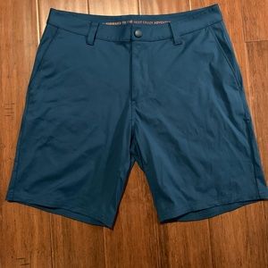 Rhone 9” Commuter Short 32 waist Nautilus Blue